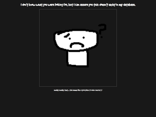 not_found screenshot