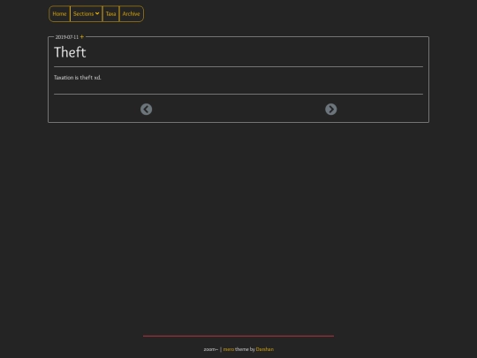 taxa/theft screenshot