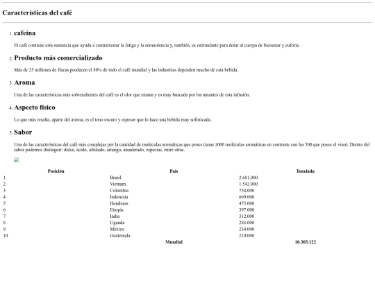 testweb/caracteristicas screenshot
