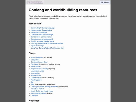 conlang_resource screenshot