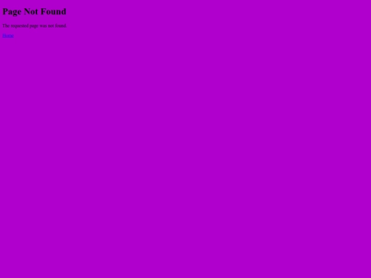 not_found screenshot
