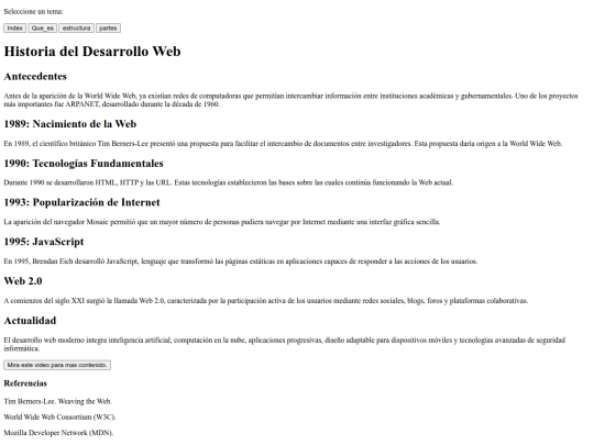 Web/Html/historia screenshot