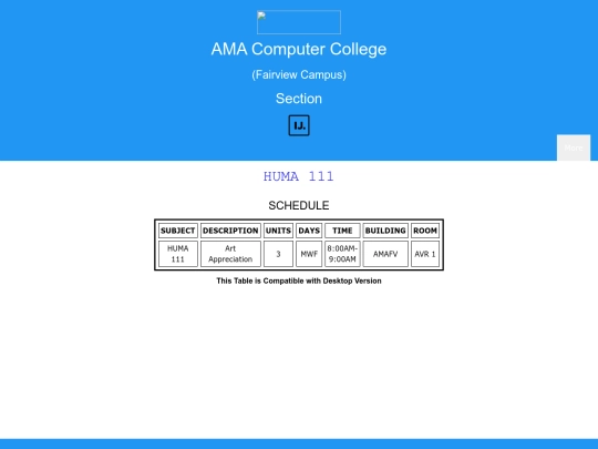 HUMA111 screenshot