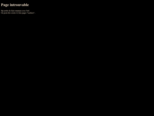 not_found screenshot