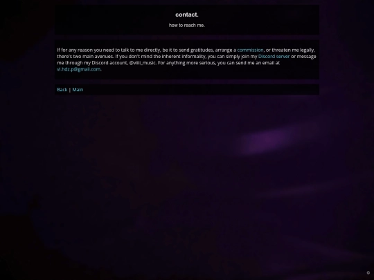 contact screenshot