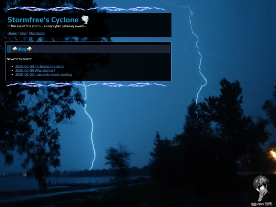 blog screenshot