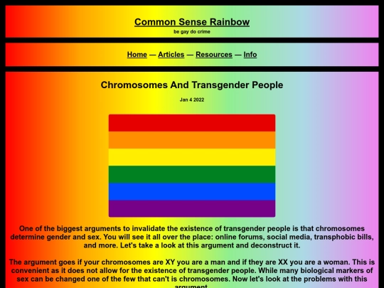 articles/chromosomes screenshot