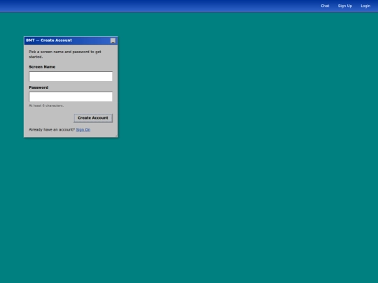 register screenshot