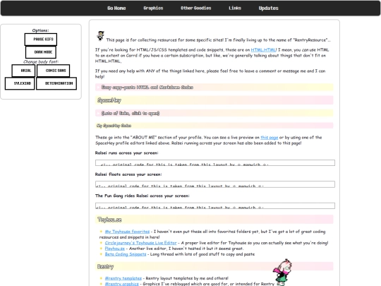 specificsites screenshot