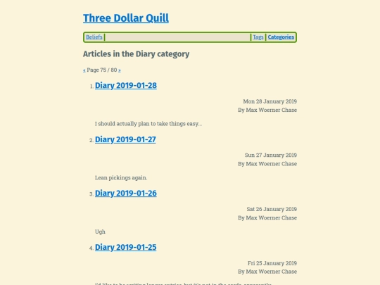 category/diary75 screenshot