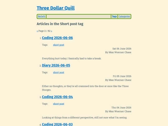 tag/short-post2 screenshot