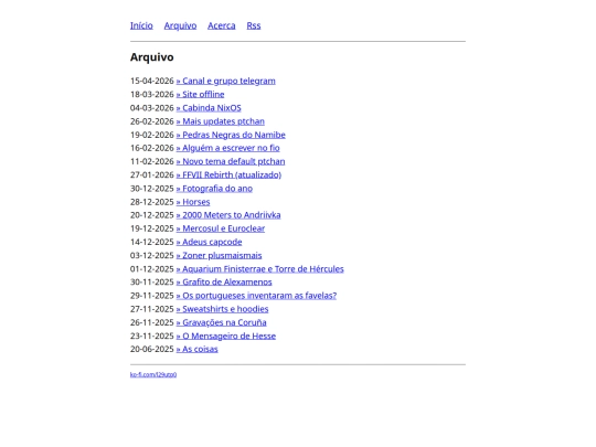 archive screenshot