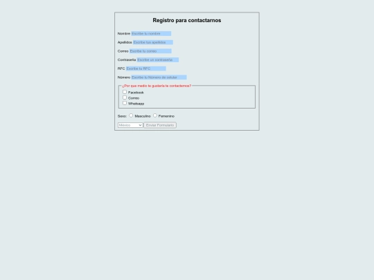 Formulario screenshot