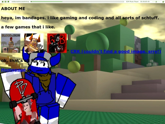 aboutme screenshot