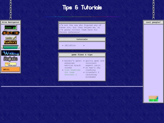 tutorials screenshot