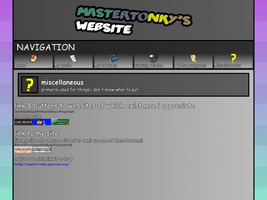 miscellaneous screenshot