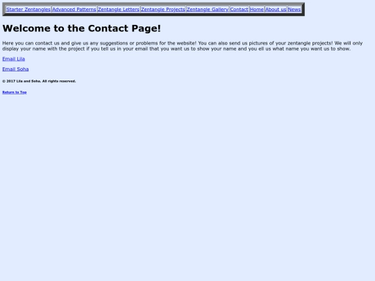 contact screenshot