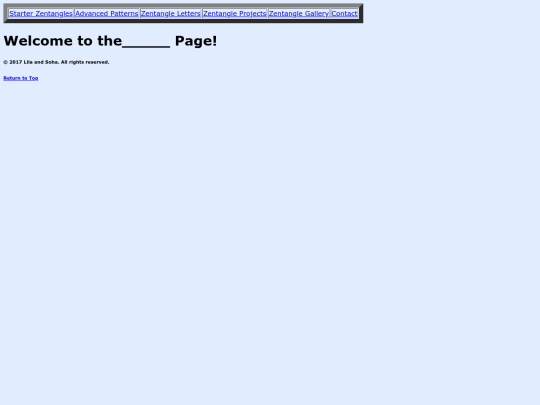 webpage-template screenshot