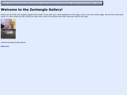 zentangle-gallery screenshot