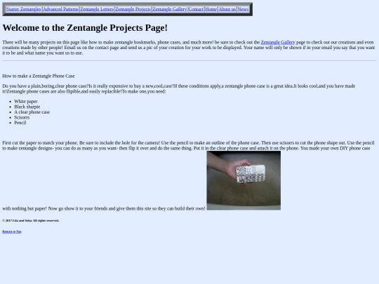 zentangle-projects screenshot