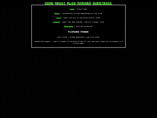 sitemap screenshot