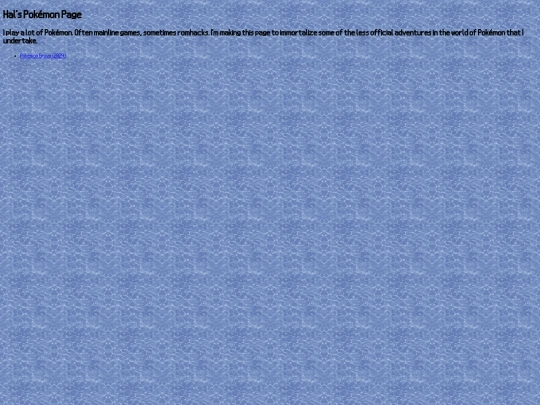pokemon screenshot