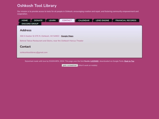 contact screenshot