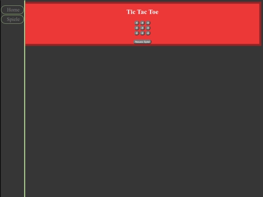 Spiele/TicTacToe/TicTacToe screenshot