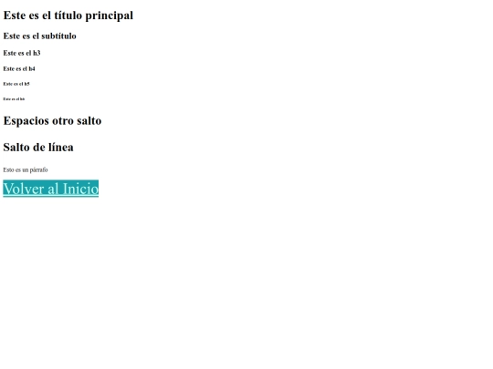 Visual Code Studio/HTML (amai)/encabezados screenshot