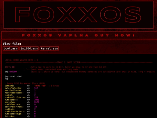foxxos screenshot