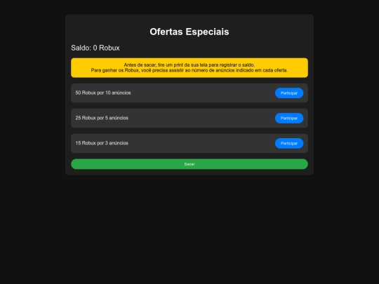 ofertas screenshot