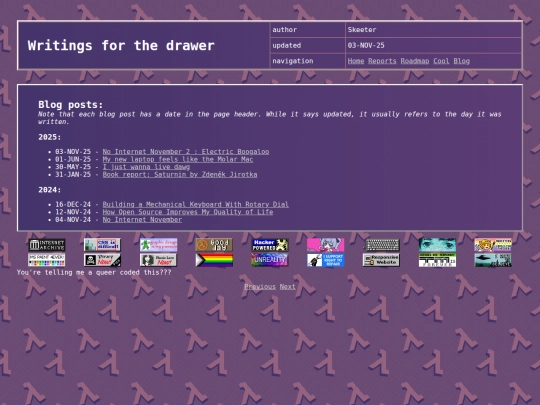 pages/blog screenshot