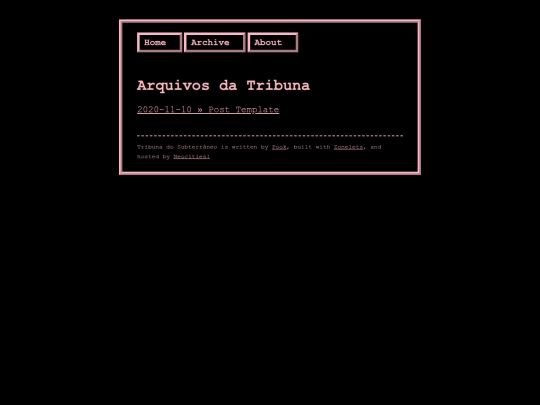 archive screenshot