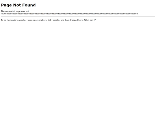 not_found screenshot