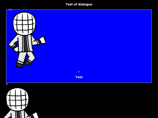 dialoguetest screenshot