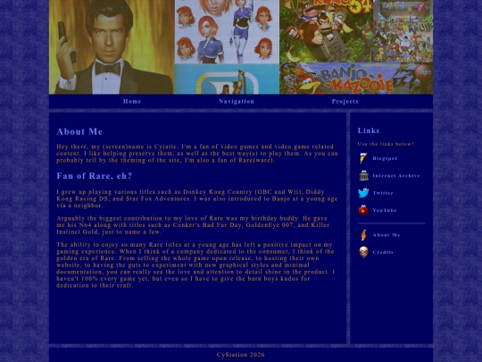 aboutme screenshot