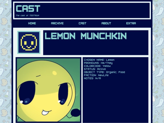 cast/yellow screenshot