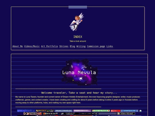 art-portfolio screenshot