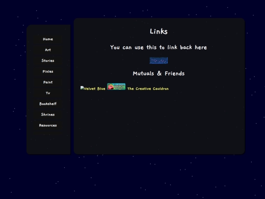pages/links screenshot