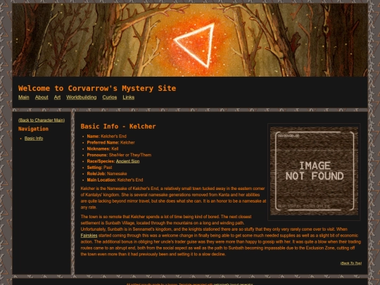 Main/Worldbuilding/Chars/Kelcher screenshot