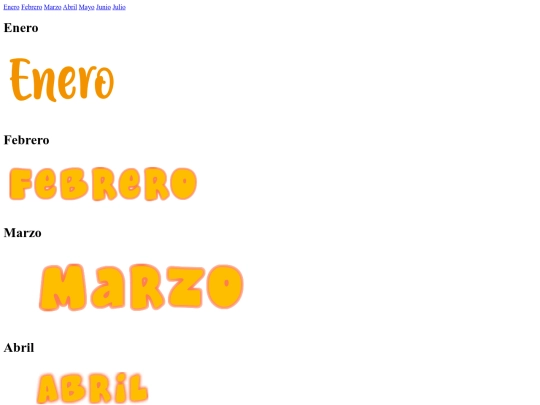 Meses/Meses screenshot