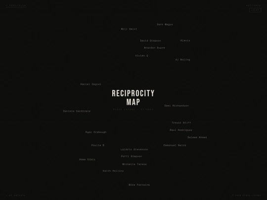 reciprocity screenshot