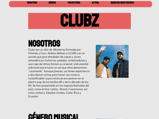 Clubz screenshot