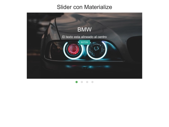 Slider screenshot