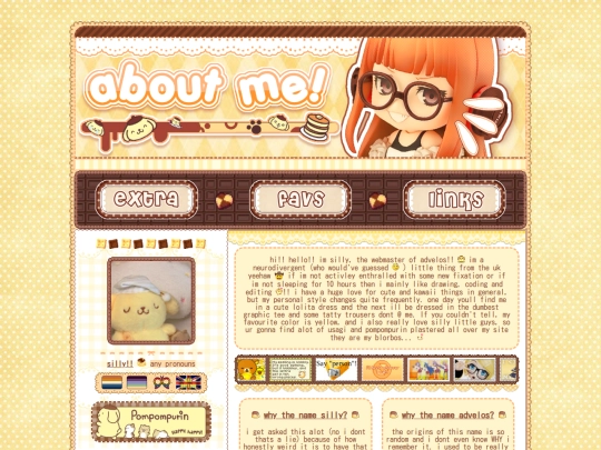 aboutme screenshot