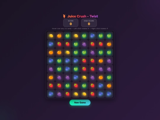 hiddenunblockedweblist/HTML/FruitCrush/FruitCrushTwist screenshot