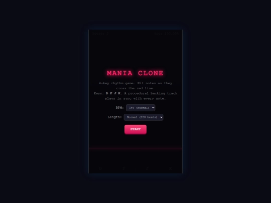 hiddenunblockedweblist/HTML/Mania screenshot