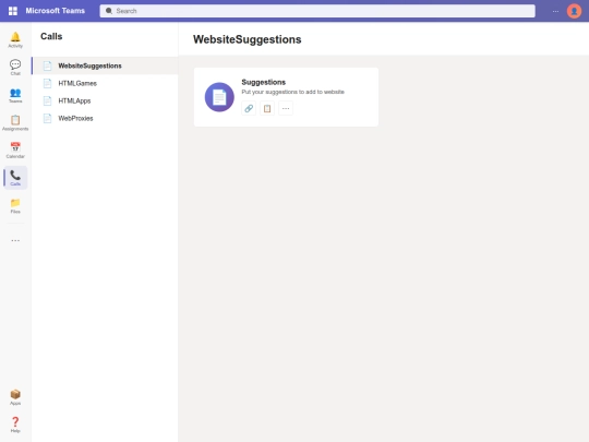 hiddenunblockedweblist/MicrosoftTeams screenshot