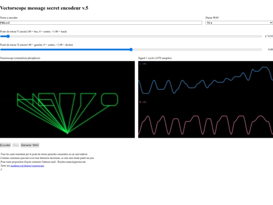 vector0encodeur screenshot