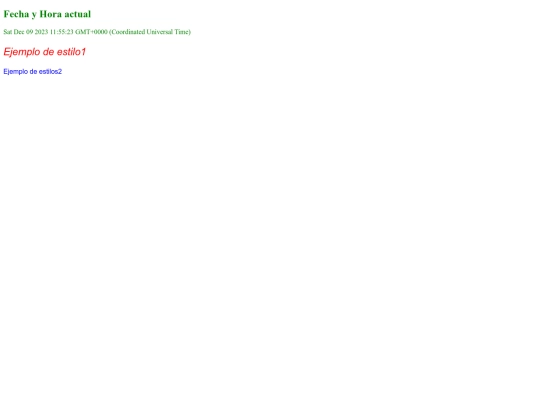 ESTILOS CSS screenshot